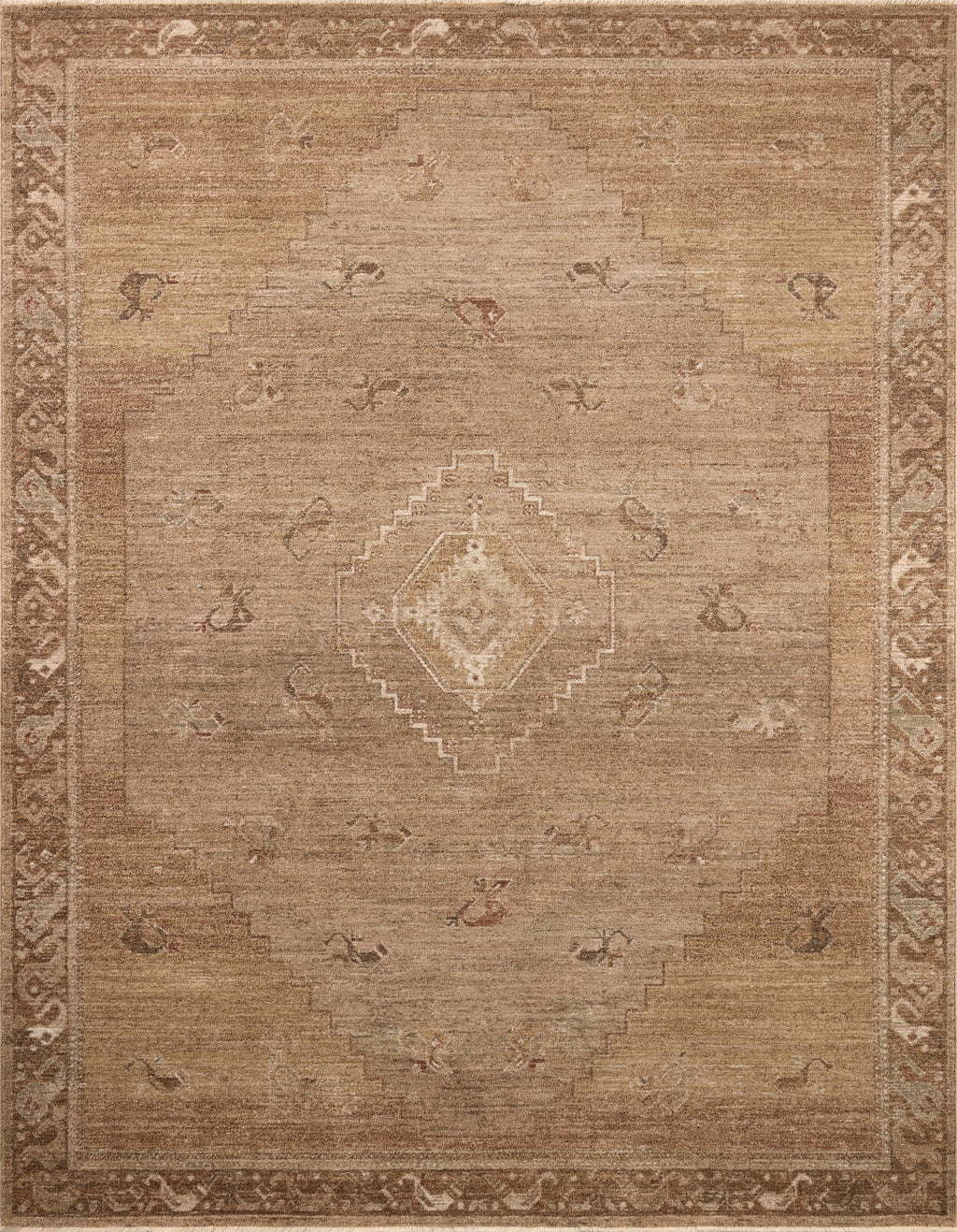 Mavelle Storrie Spice Beige area rug - Detail View