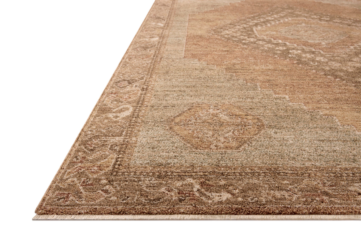 Mavelle Storrie Brown Multi area rug - Close-Up