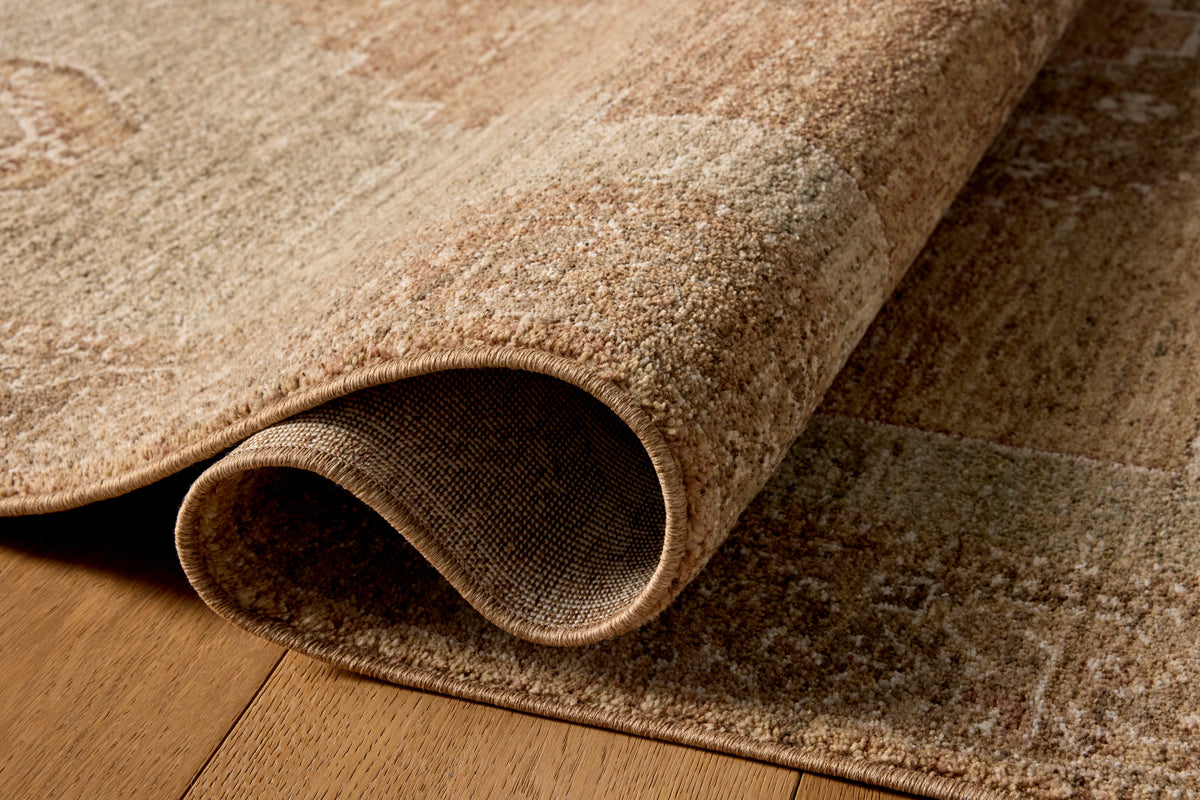 Mavelle Storrie Brown Multi area rug - Side View