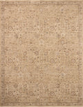 Mavelle Storrie Wheat Earth area rug - Detail View