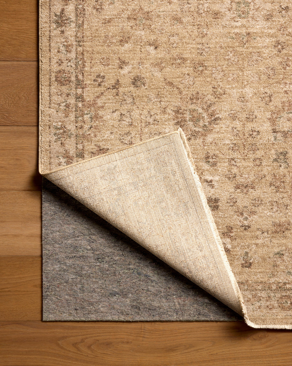 Mavelle Storrie Wheat Earth area rug - Alternate View