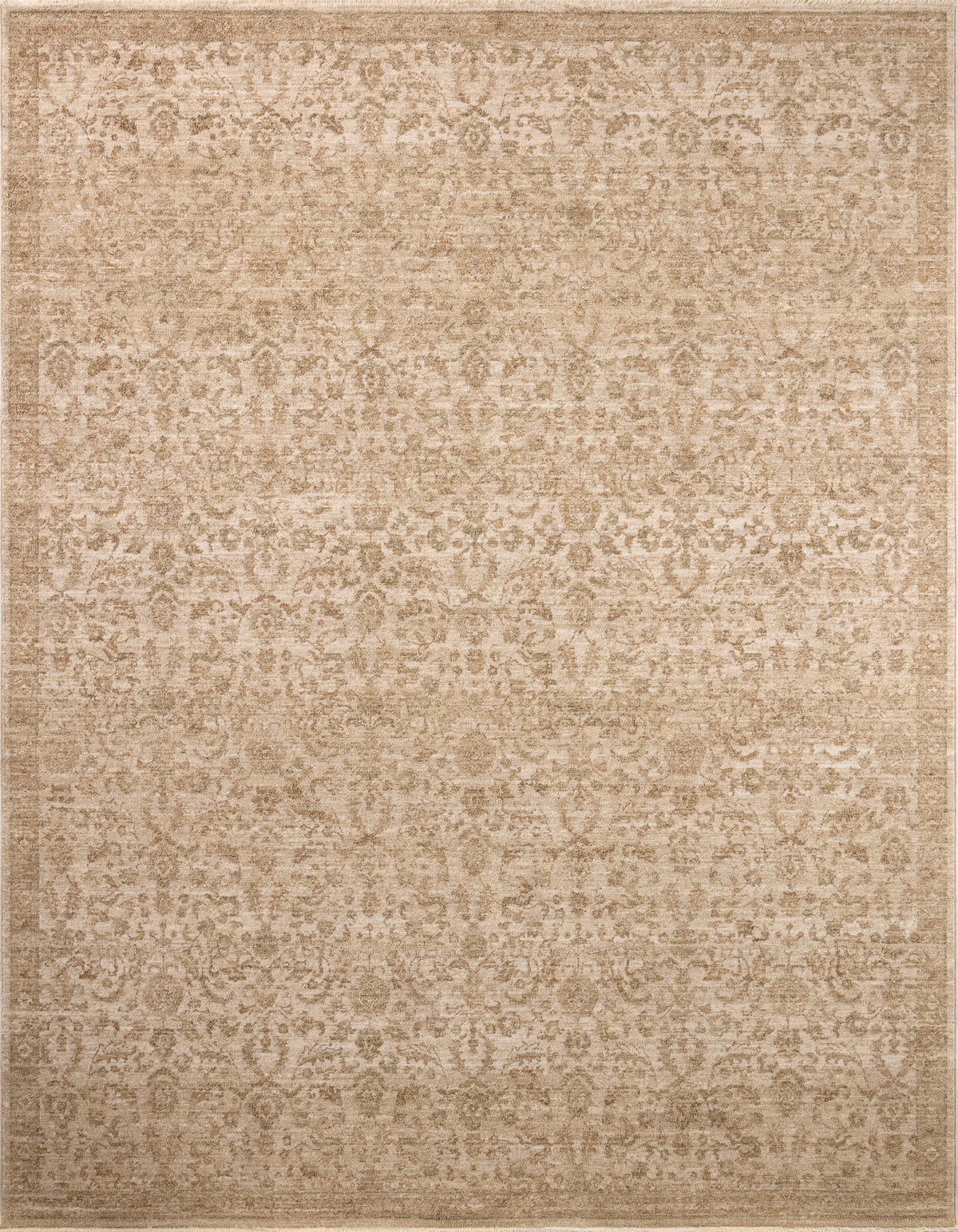 Mavelle Storrie Ivory Oatmeal area rug - Detail View