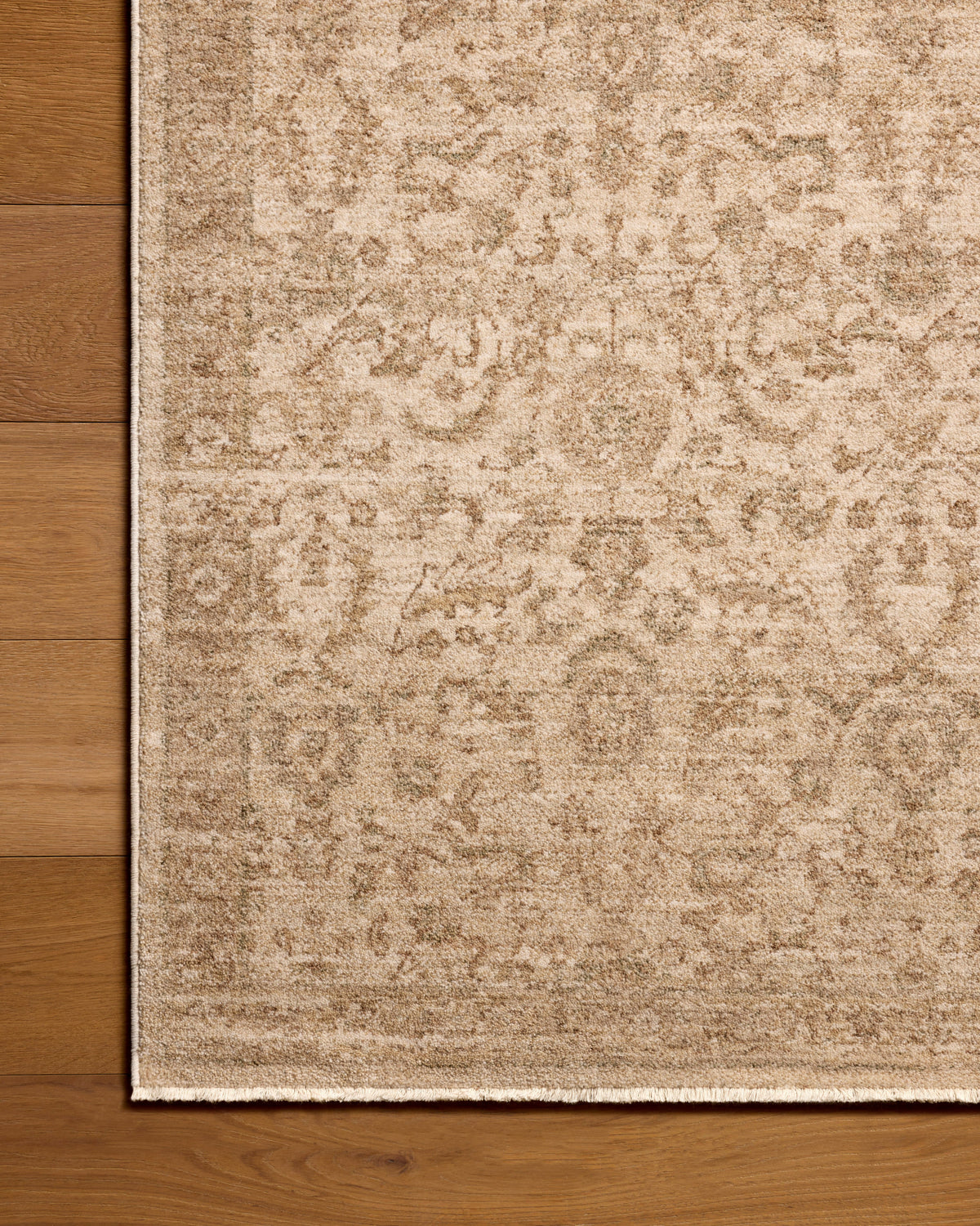 Mavelle Storrie Ivory Oatmeal area rug - Styled in Room