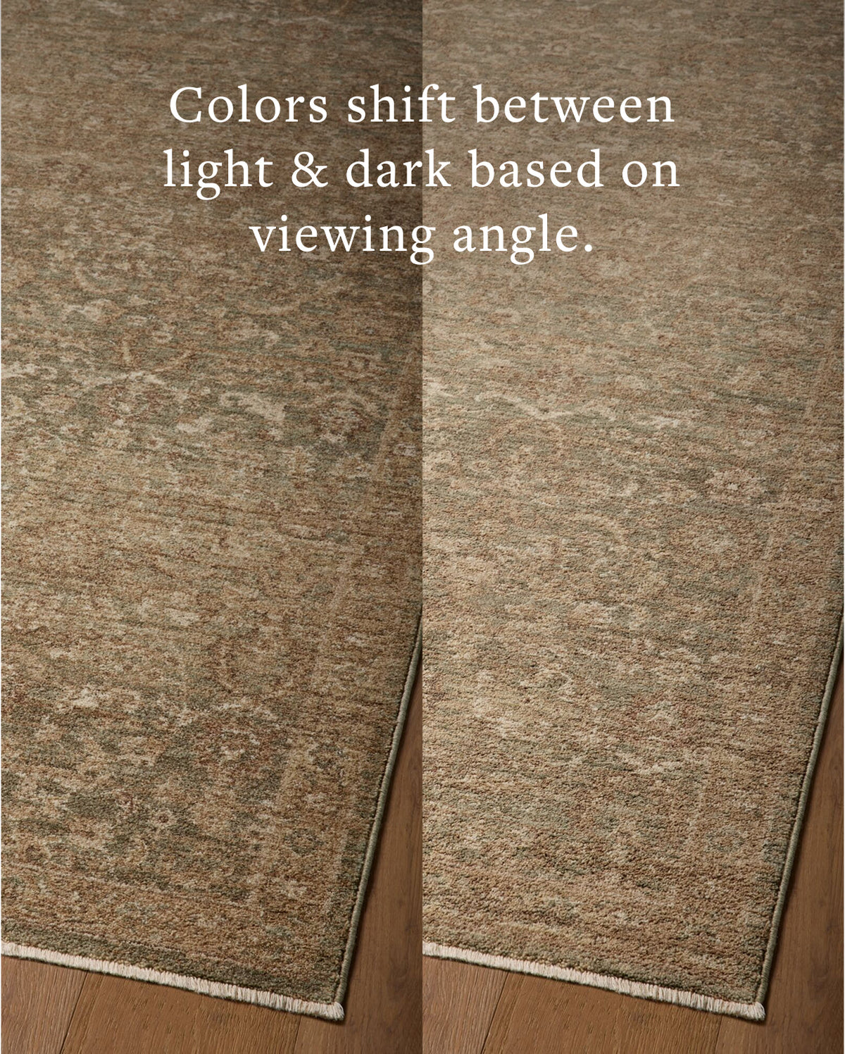 Mavelle Storrie Thyme Tan area rug