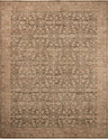 Mavelle Storrie Lagoon Earth area rug - Detail View