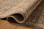 Mavelle Storrie Lagoon Spice area rug - Side View