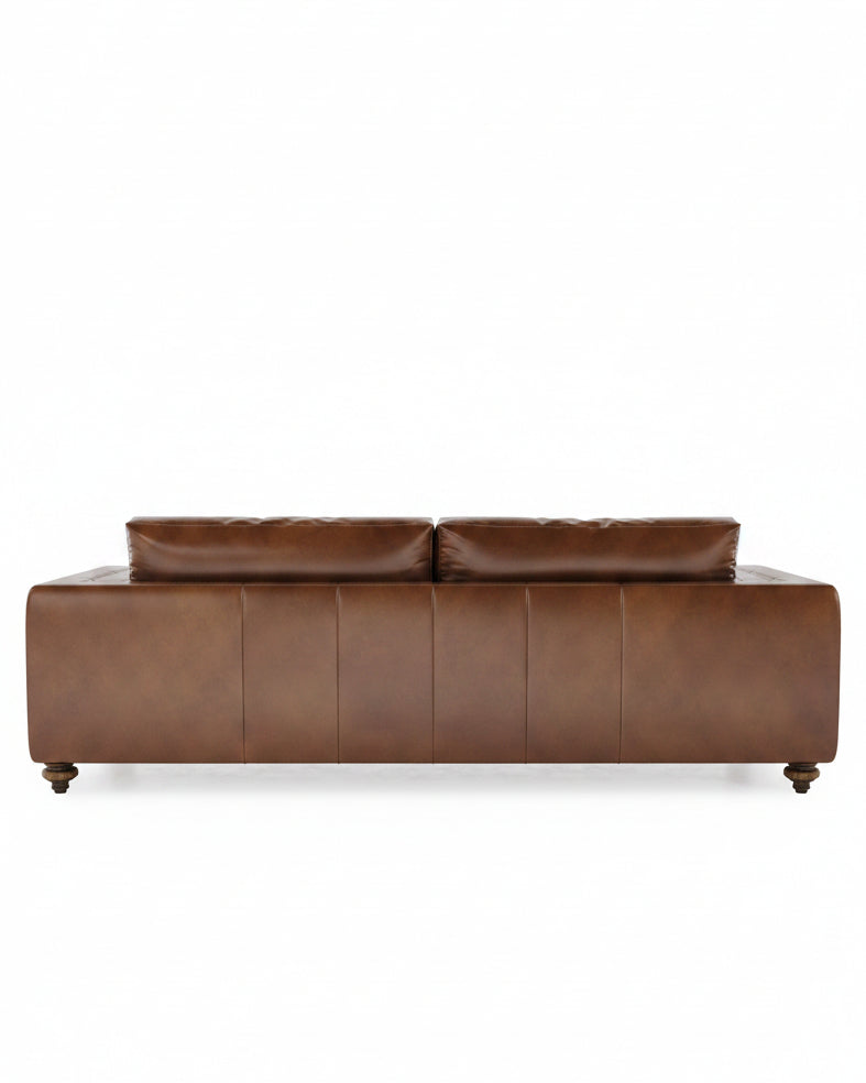 Mavelle Andrews Leather Sofa sofa - Close-Up
