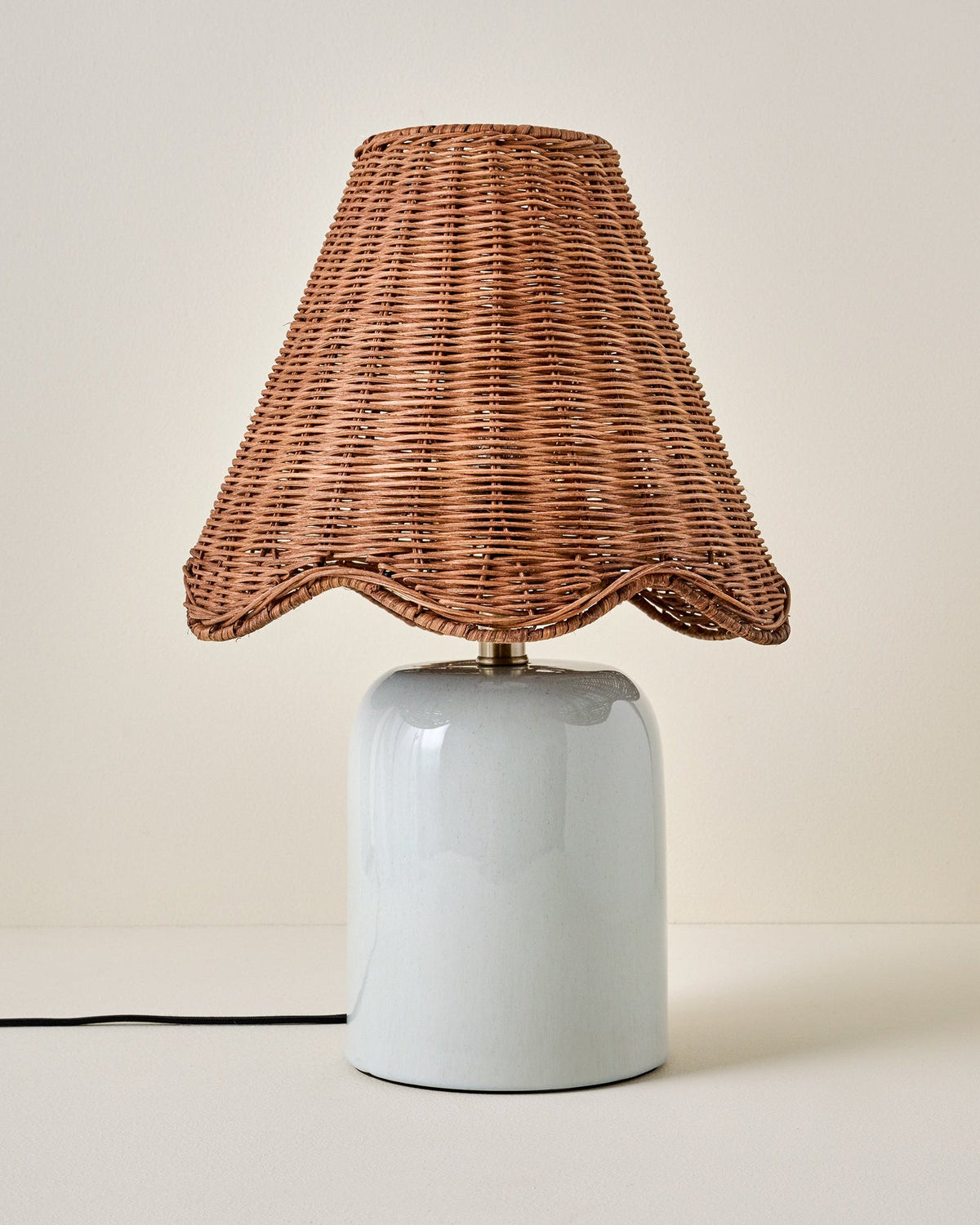 Mavelle Farrah Table Lamp - Mist Blue table lamp - View 7