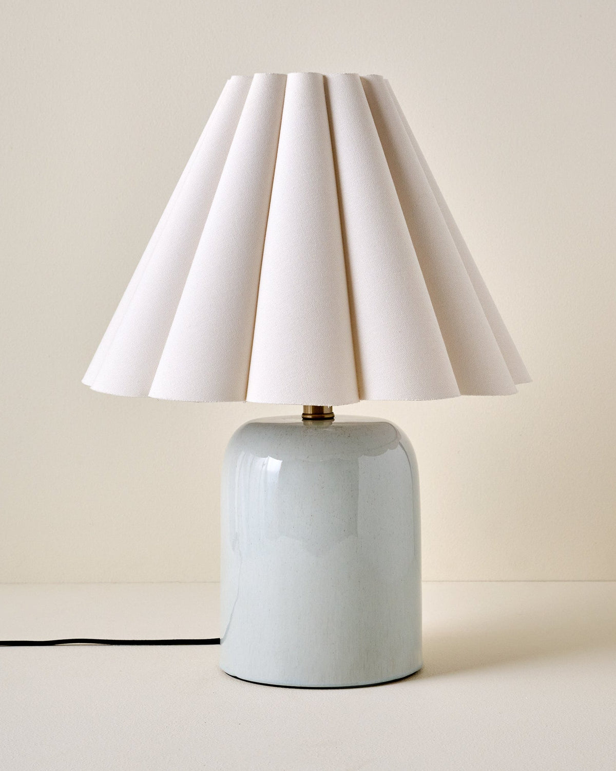 Mavelle Farrah Table Lamp - Mist Blue table lamp - View 8