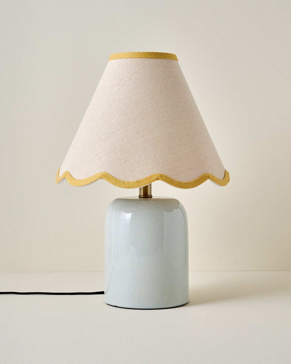Mavelle Farrah Table Lamp - Mist Blue table lamp - View 15