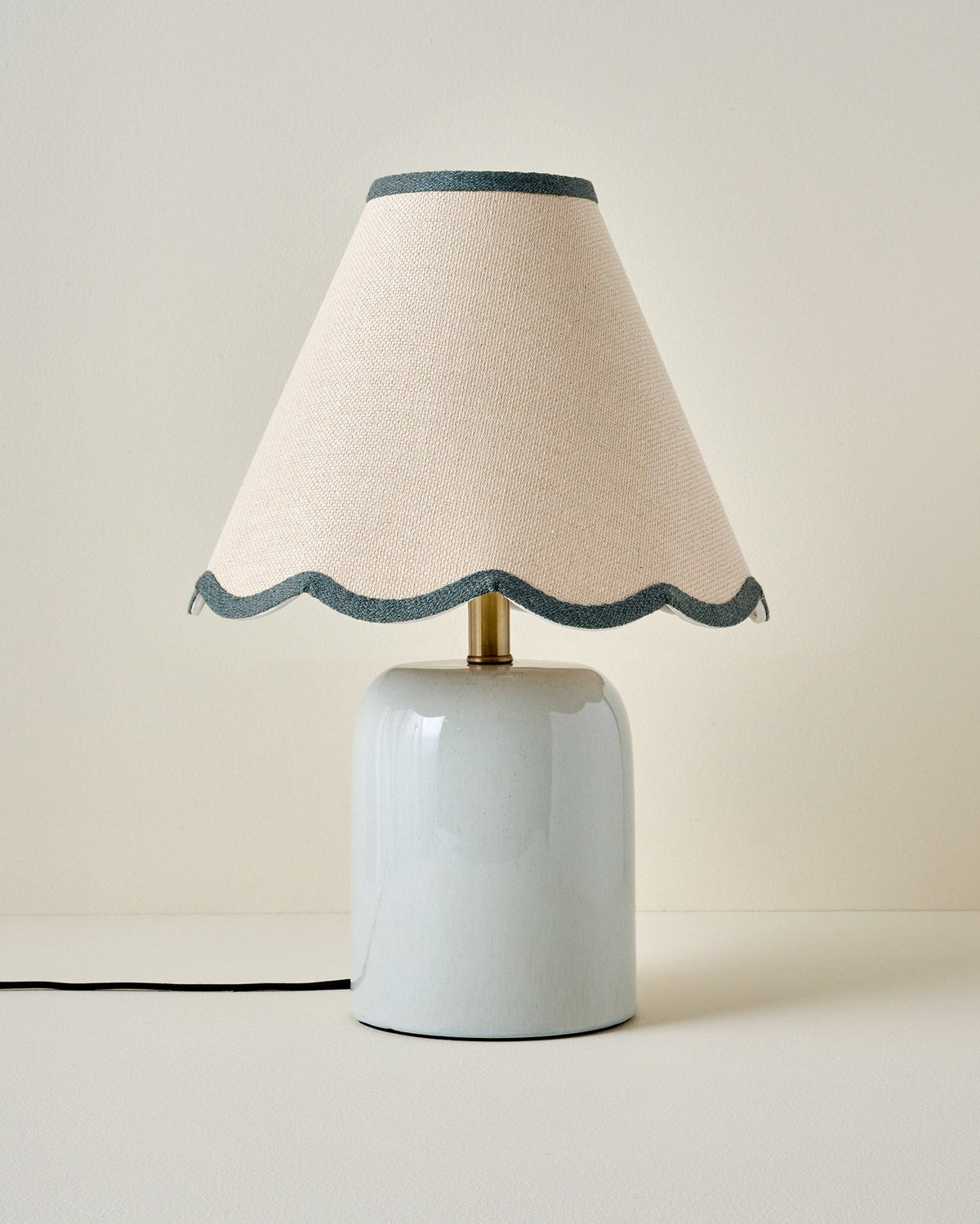 Mavelle Farrah Table Lamp - Mist Blue table lamp - View 16