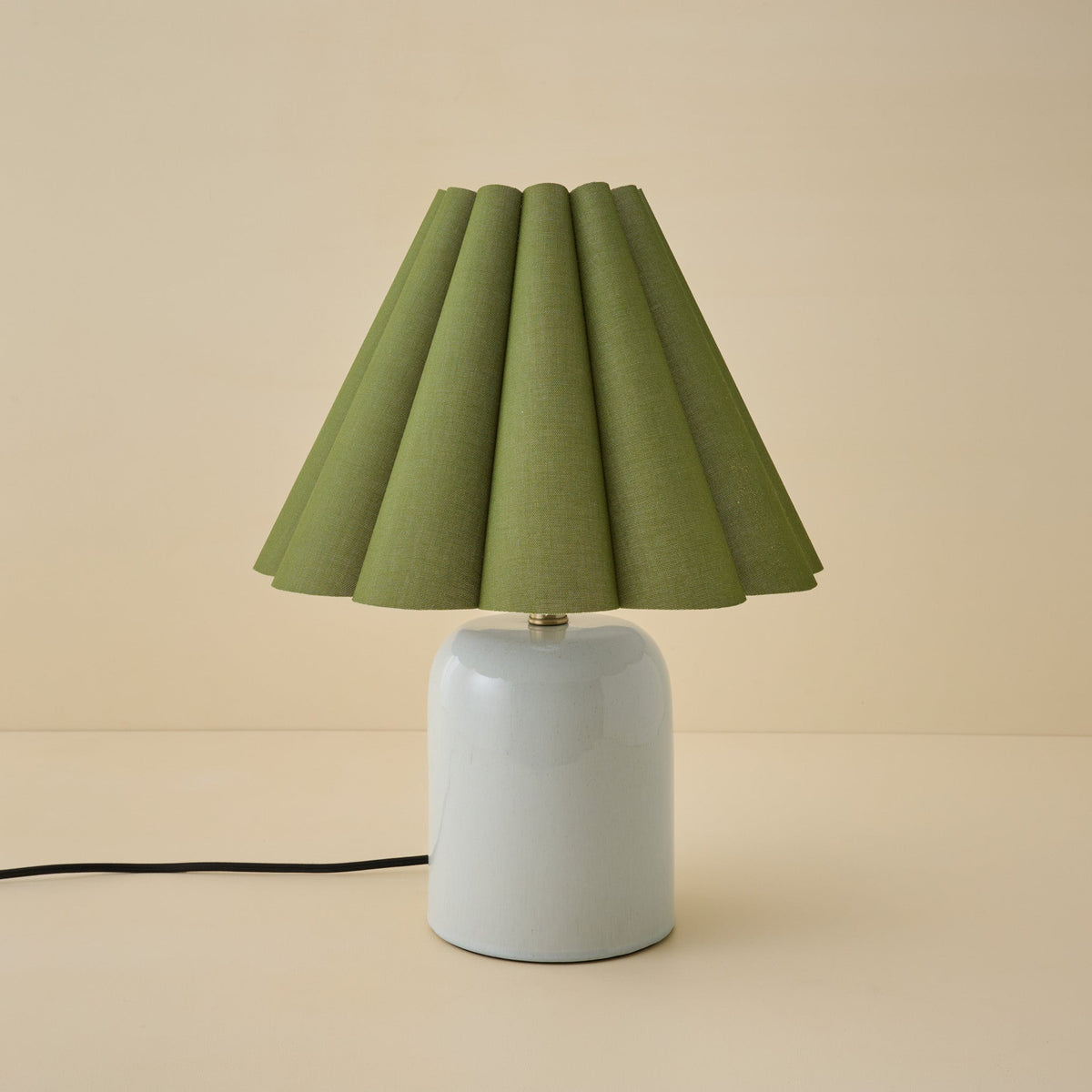Mavelle Farrah Table Lamp - Mist Blue table lamp - View 20