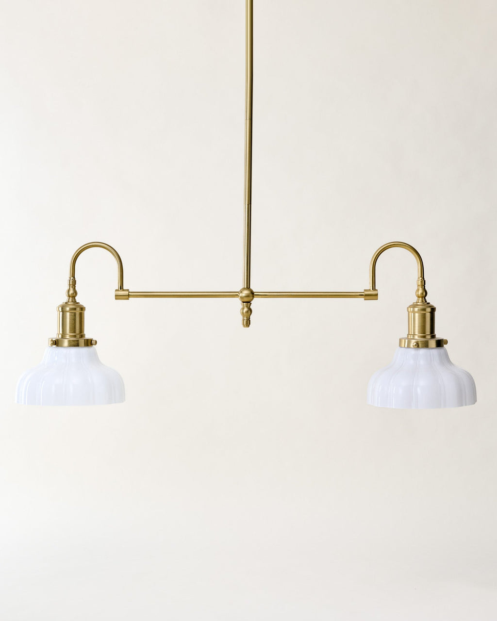 Mavelle Polly Milk Glass Chandelier chandelier