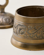 Mavelle Brass Bell Trinket Box decorative box - Side View