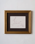 Mavelle Woodland Deer Sketch framed wall art