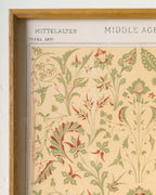 Mavelle Botanical Renaissance Poster framed wall art - Styled in Room