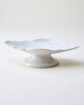 Mavelle Sandra Stoneware Footed Tray decorative tray