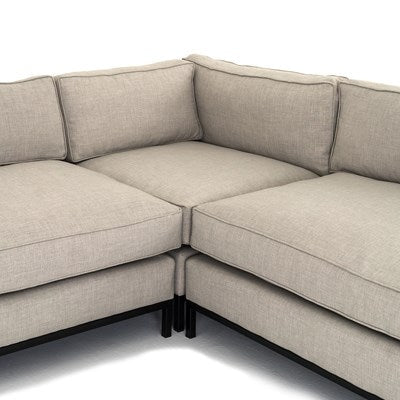 Mavelle Arthur 3 Piece Sectional sectional sofa - Side View