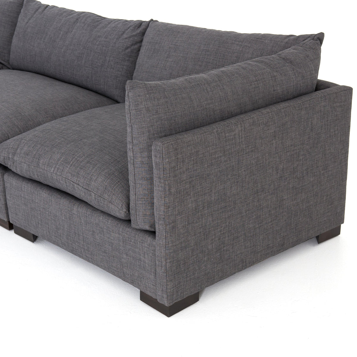 Mavelle Monroe 3 Piece Sectional sectional sofa - Side View