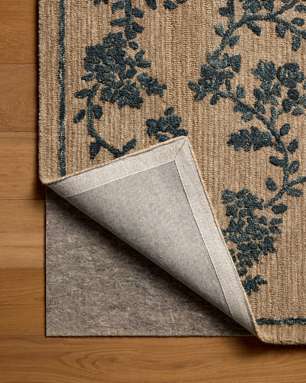 Mavelle Winslet Latte Navy area rug - Alternate View