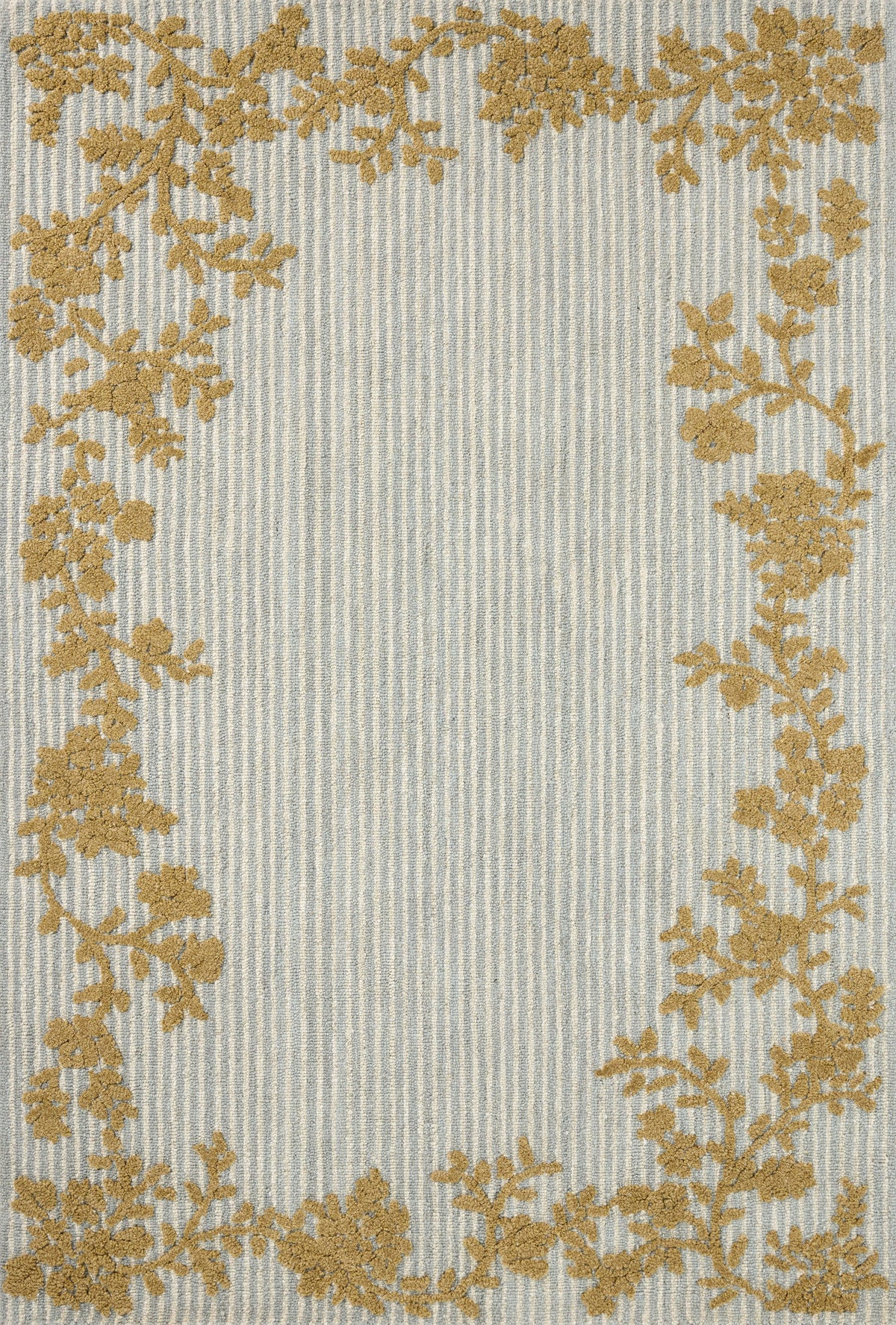 Mavelle Winslet Sky Wheat area rug - Detail View