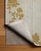 Mavelle Winslet Sky Wheat area rug - Alternate View