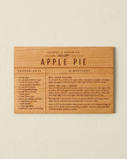 Mavelle Wooden Recipe Card kitchen tool - Close-Up