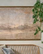 Mavelle Oversized Celestial Drifts Vintage Tapestry wall tapestry - Detail View