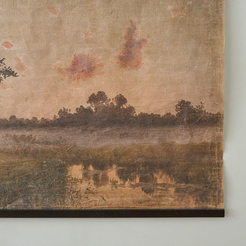 Mavelle Oversized Vintage Vista Tapestry wall tapestry - Styled in Room