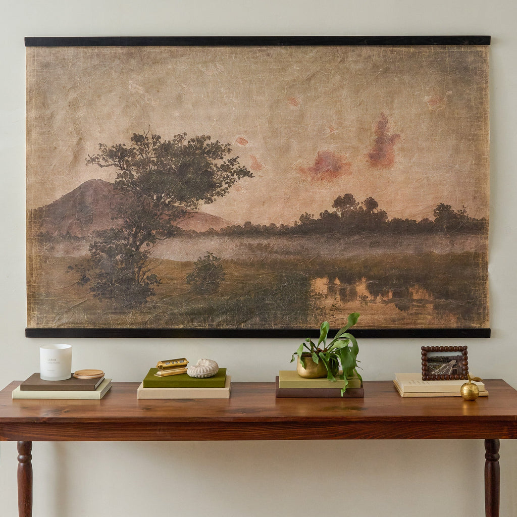 Mavelle Oversized Vintage Vista Tapestry wall tapestry - Close-Up
