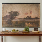 Mavelle Oversized Vintage Vista Tapestry wall tapestry - Close-Up