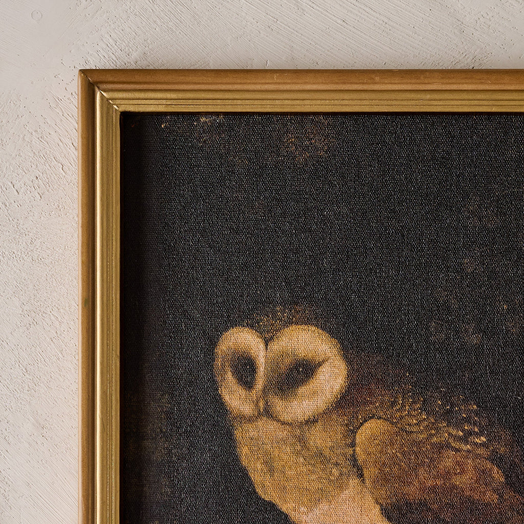 Mavelle Vintage Nocturnal Reverie framed wall art - Styled in Room