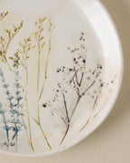 Mavelle Pressed Floral Plate dinnerware set - Styled in Room