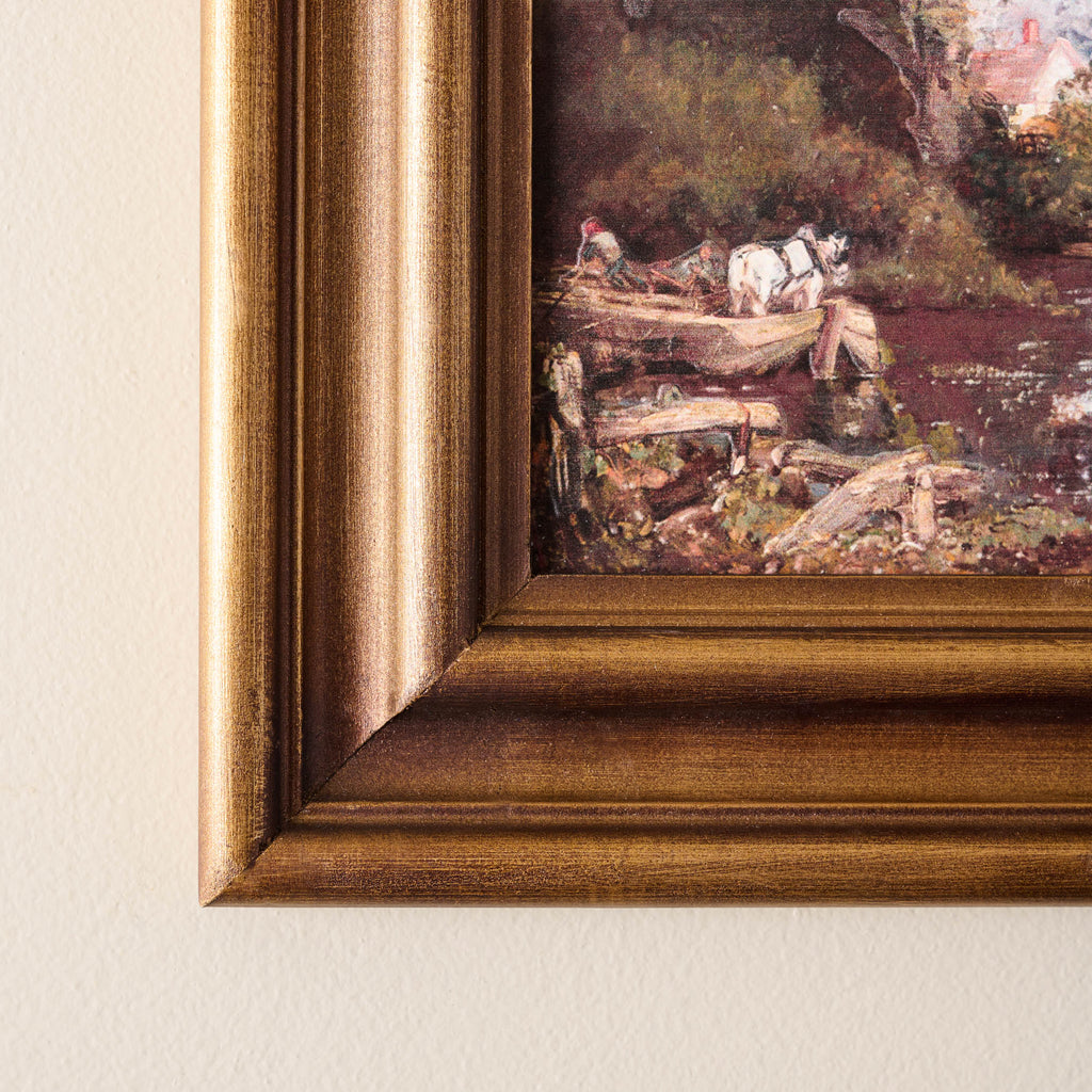Mavelle Pond's Edge Framed Print framed wall art