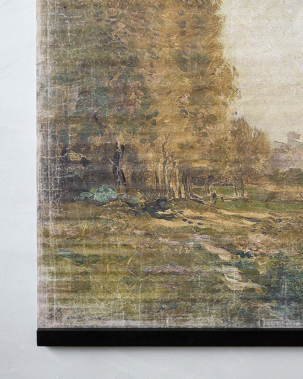 Mavelle Oversized Vintage Landscape Tapestry wall tapestry - Styled in Room