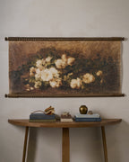 Mavelle Vintage Botanical Bouquet Tapestry wall tapestry - Detail View