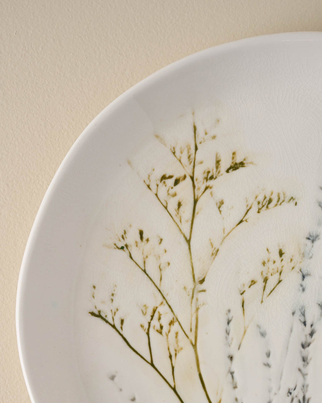 Mavelle Pressed Floral Plate dinnerware set - Alternate View
