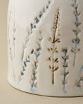 Mavelle Pressed Floral Utensil Crock kitchen storage piece