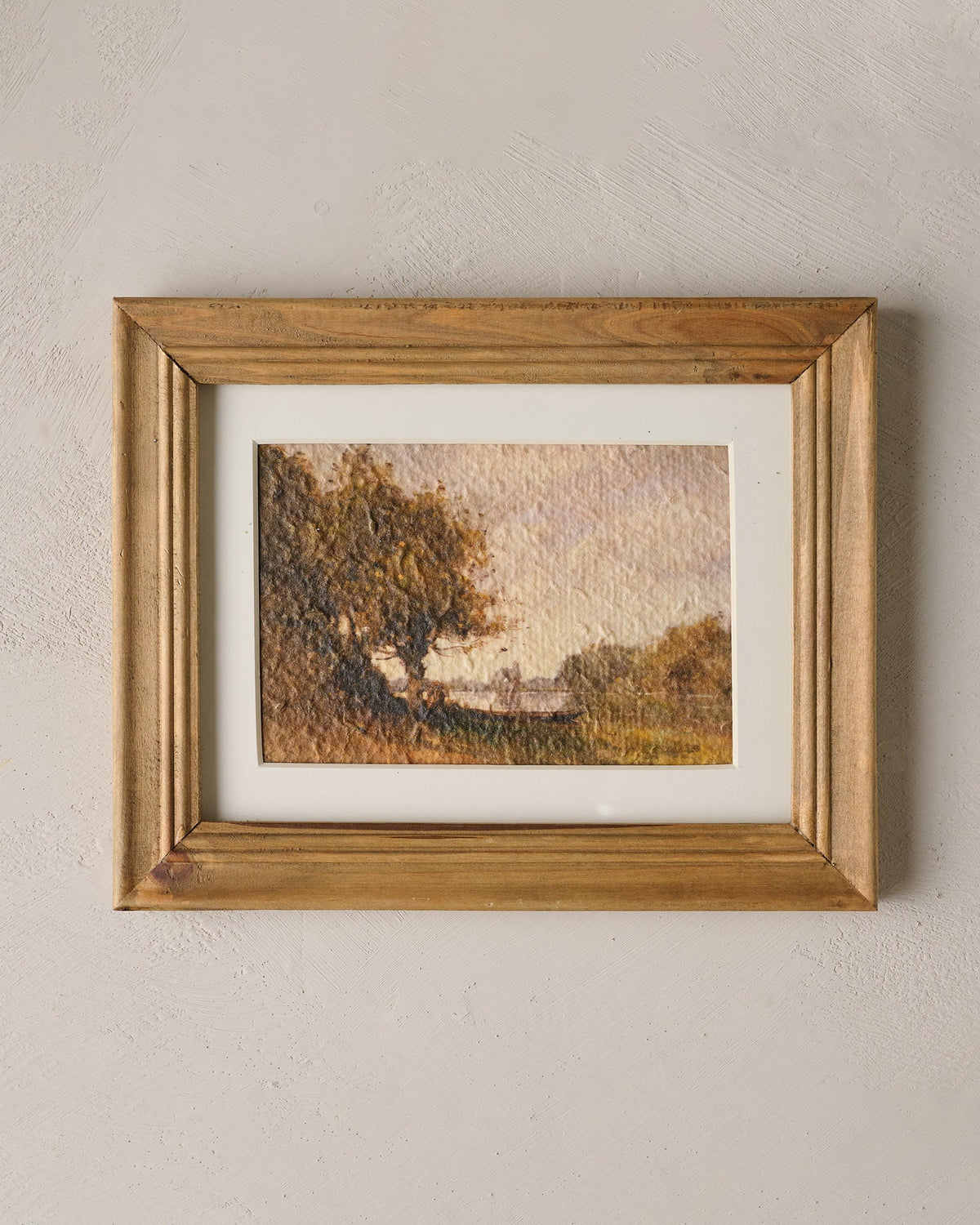 Mavelle River's Edge framed wall art - Detail View