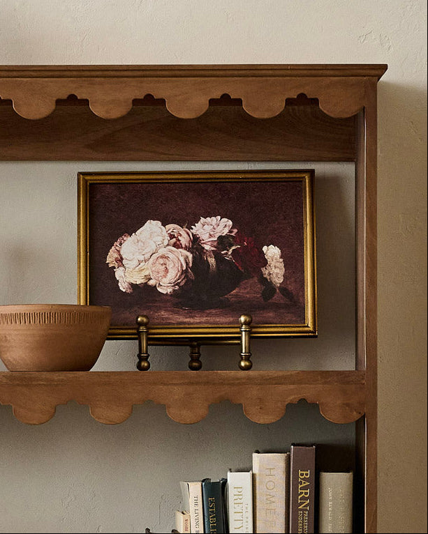 Mavelle Roses in Reverie framed wall art - Detail View