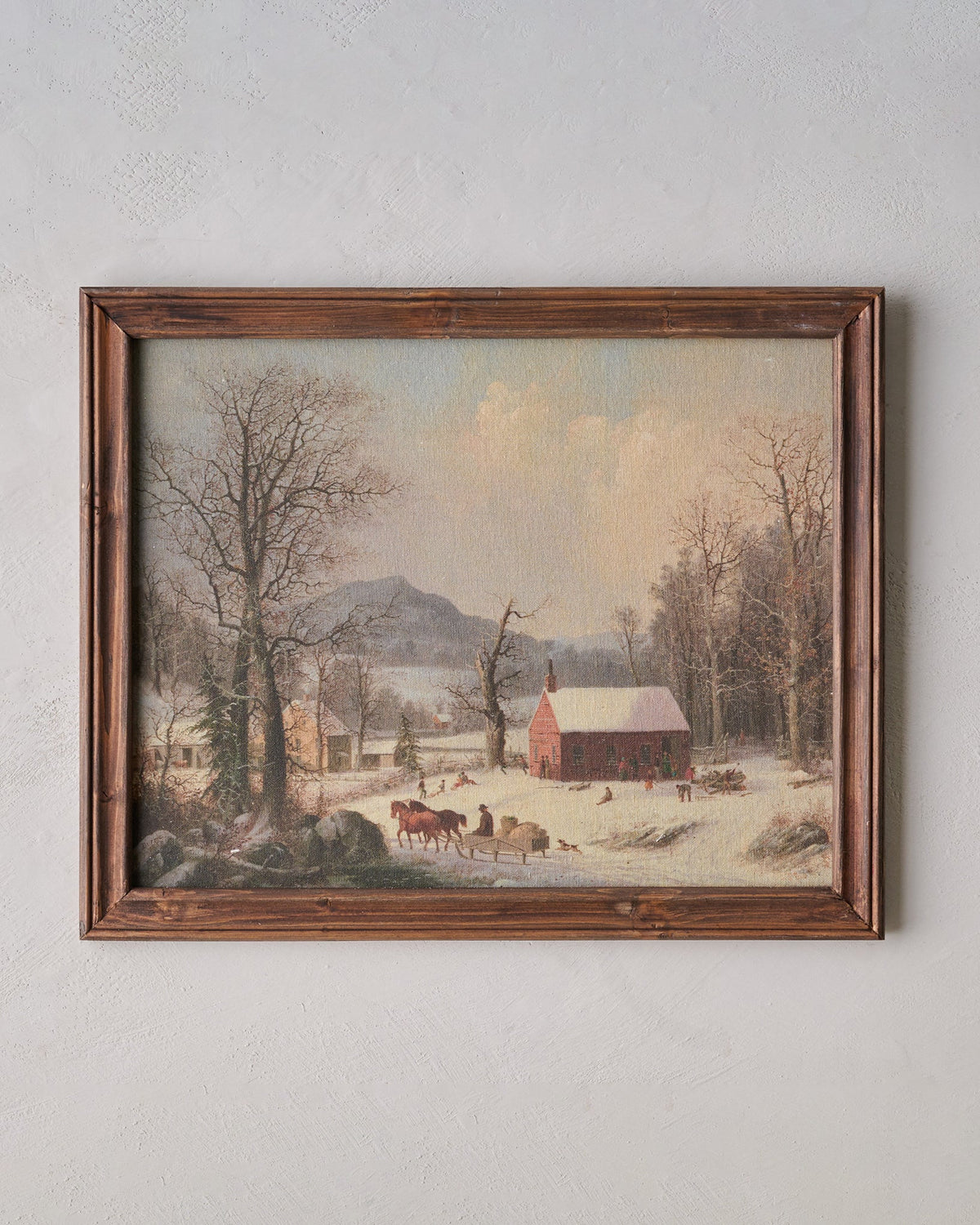 Mavelle Timeless Country Christmas Framed Print framed wall art - Detail View