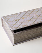 Mavelle Vintage Inspired Handcrafted Book Box decorative box - Close-Up