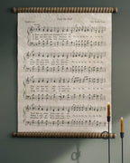 Mavelle Vintage Deck the Halls Tapestry wall tapestry - Detail View