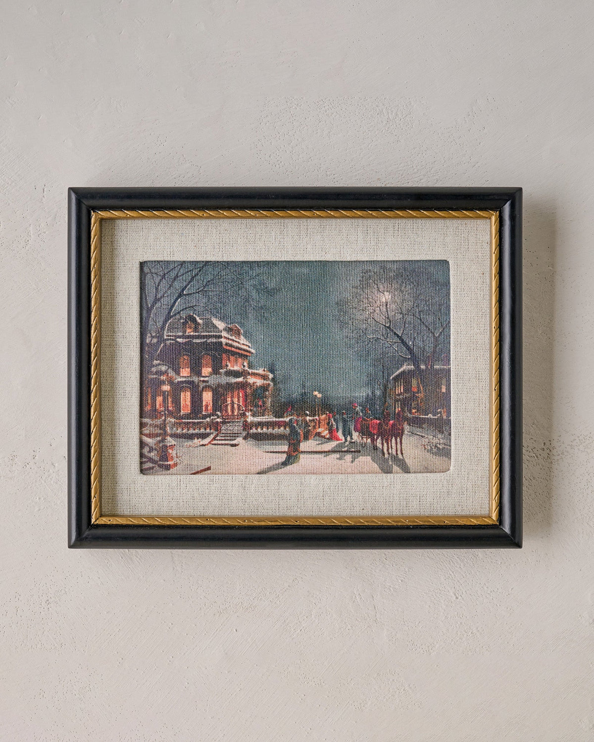Mavelle Silent Night's Glow Framed Print framed wall art
