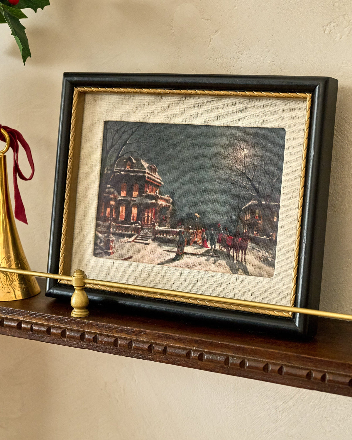 Mavelle Silent Night's Glow Framed Print framed wall art - Detail View