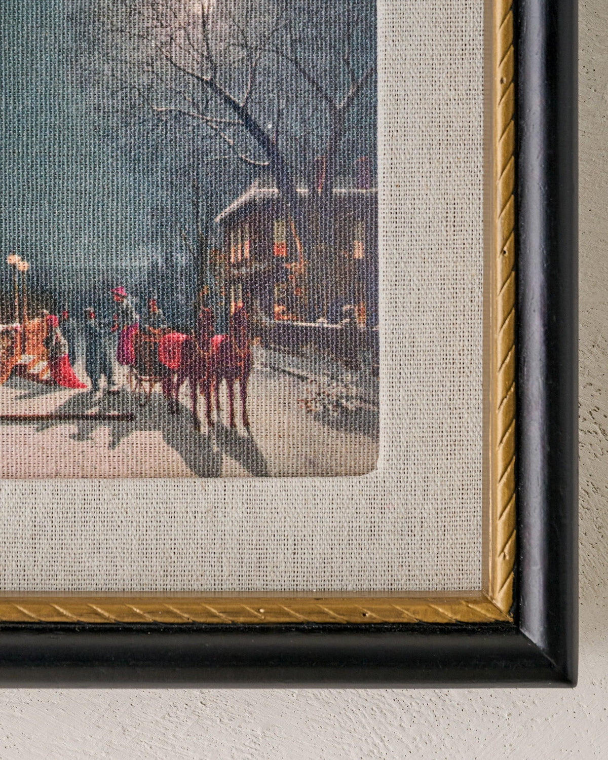 Mavelle Silent Night's Glow Framed Print framed wall art - Close-Up