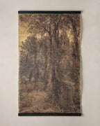 Mavelle Autumn Forest at Dusk Tapestry wall tapestry - Detail View