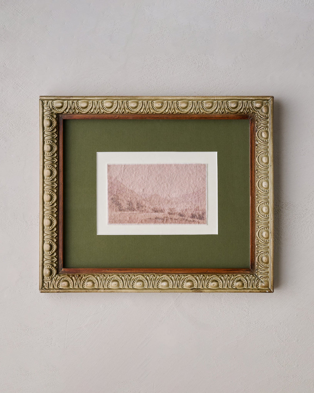 Mavelle Evergreen Echoes Framed Print framed wall art - Detail View