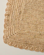 Mavelle Aura Edge Natural Runner table runner