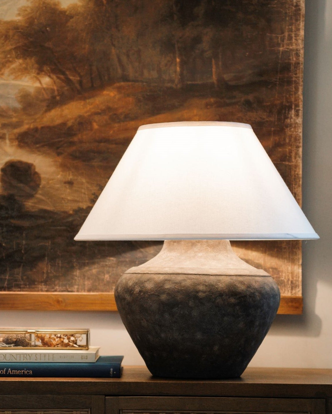 Mavelle Valencia Table Lamp table lamp - Side View